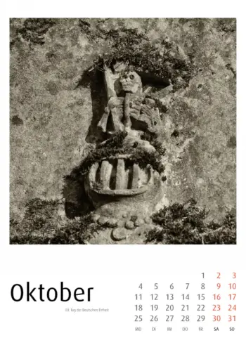 Bergfriedhof Heidelberg Kalender 2027 - Frank Schindelbeck Fotografie
