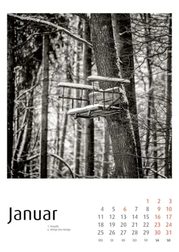 Hochsitzkalender - von kalenderexperte.de - Fotos: Frank Schindelbeck