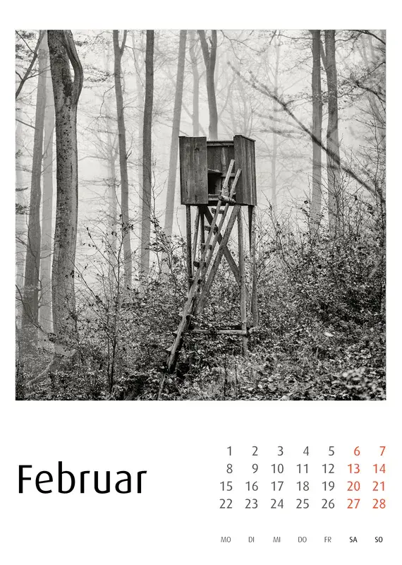 Hochsitzkalender - von kalenderexperte.de - Fotos: Frank Schindelbeck