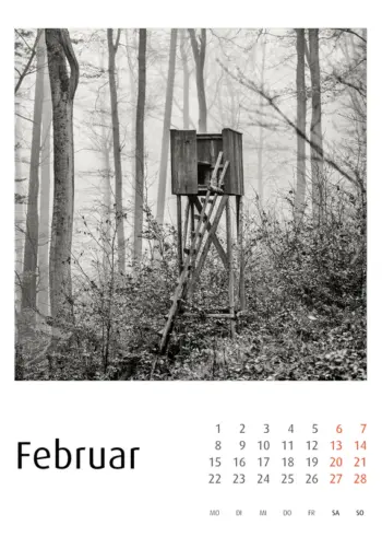 Hochsitzkalender - von kalenderexperte.de - Fotos: Frank Schindelbeck