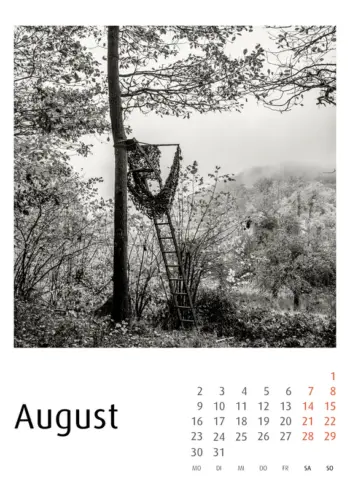 Hochsitzkalender - von kalenderexperte.de - Fotos: Frank Schindelbeck