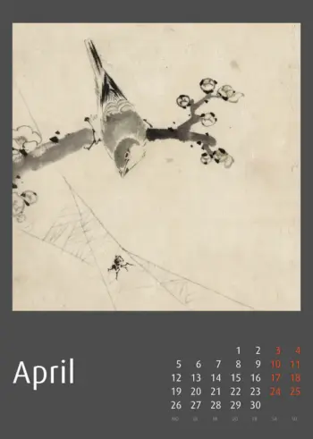 Japanische Farbholzschnitte 2027 - Tiere - Fotokalender - Kalenderexperte