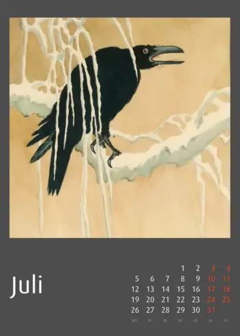 Japanische Farbholzschnitte 2027 - Tiere - Fotokalender - Kalenderexperte