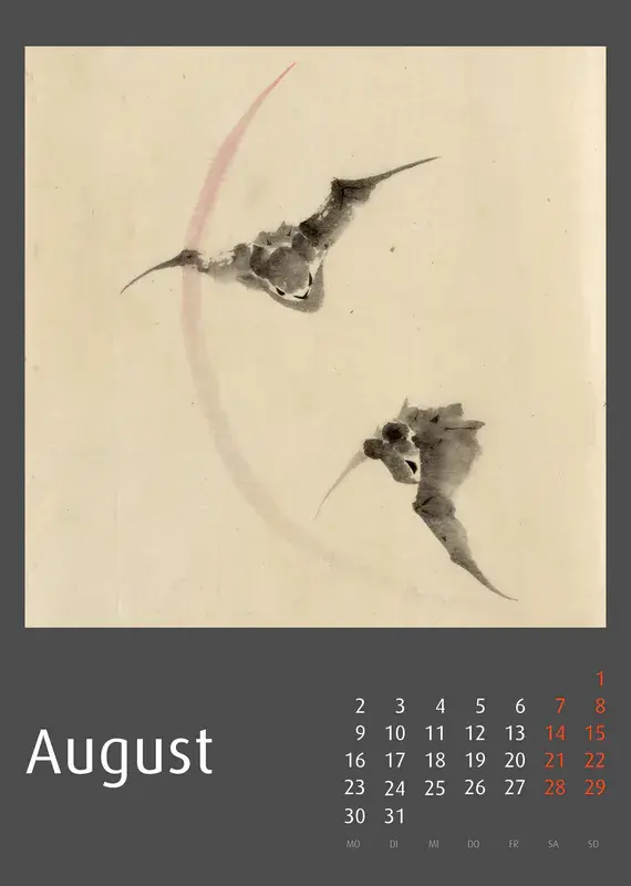 Japanische Farbholzschnitte 2027 - Tiere - Fotokalender - Kalenderexperte