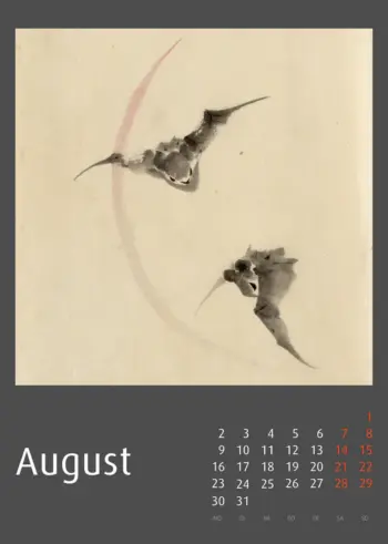 Japanische Farbholzschnitte 2027 - Tiere - Fotokalender - Kalenderexperte