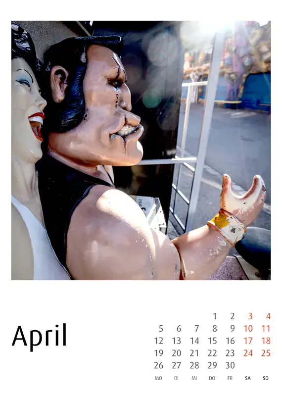 Prater Wien Kalender 2027 - Frank Schindelbeck Fotografie