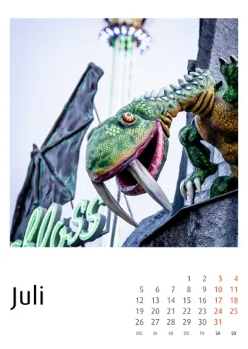 Prater Wien Kalender 2027 - Frank Schindelbeck Fotografie