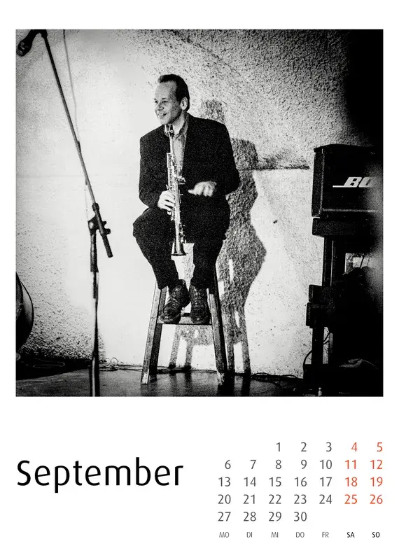 Steve Lacy - Jazzfotografie - Jazzkalender Schindelbeck