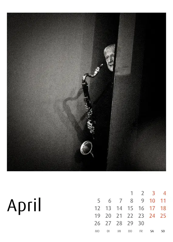 Michel Portal - Jazzfotografie - Jazzkalender Schindelbeck