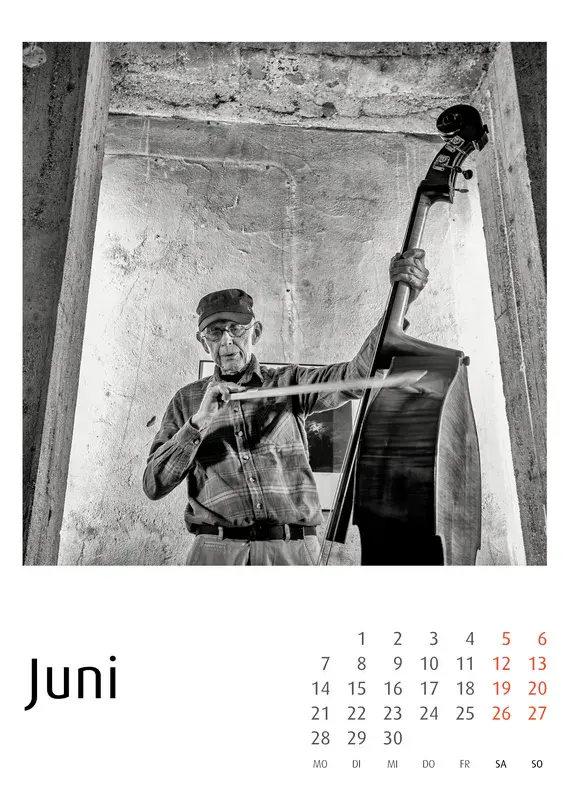 Barre Philipps - Jazzfotografie - Jazzkalender Schindelbeck