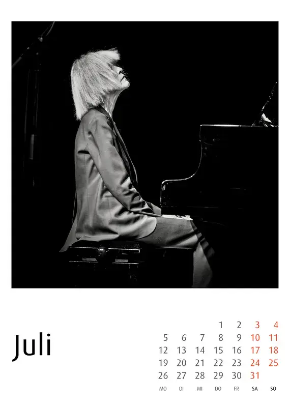 Carla Bley - Jazzfotografie - Jazzkalender Schindelbeck